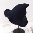 thumbnail image 3 of Aunavey Women's Witch Kinitted-Wool Hats for Halloween Party Masquerade Cosplay Costume Accessory and Daily, 3 of 5