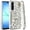 Silver Swan Crown, variant on XPM for Samsung Galaxy A17 5G Phone Case, Bling Crystal 3D Full Diamonds Luxury Sparkle Rhinestone Hybrid Protective Cover for Galaxy A17 (Silver Swan Crown)