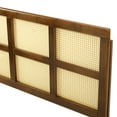 thumbnail image 6 of Headboard, King Size, Wood, Brown Walnut, Modern Contemporary Urban Design, Bedroom Master Guest Suite, 6 of 9
