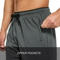thumbnail image 5 of FEDTOSING Men's Lightweight Sweatpants Loose Fit Mesh Athletic Pants Workout Running Pants with Pockets, 5 of 6