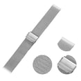 thumbnail image 1 of WIFKLSIIPG Stylish Durable Stainless Steel Metal Watch Band Compatible with Electronic Smartwatches 18mm, 1 of 4