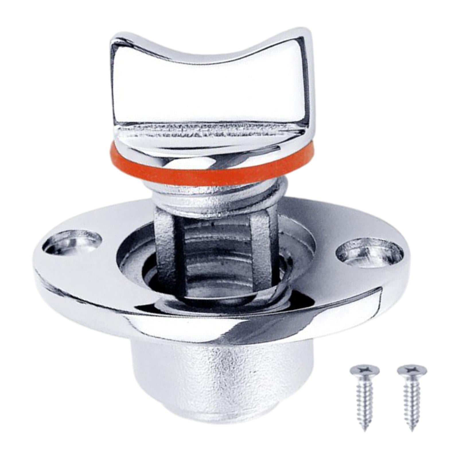 Attwood Marine Garboard Drain Plug - 316 Stainless Steel, 1-Inch Hole Size For Boats And Yachts