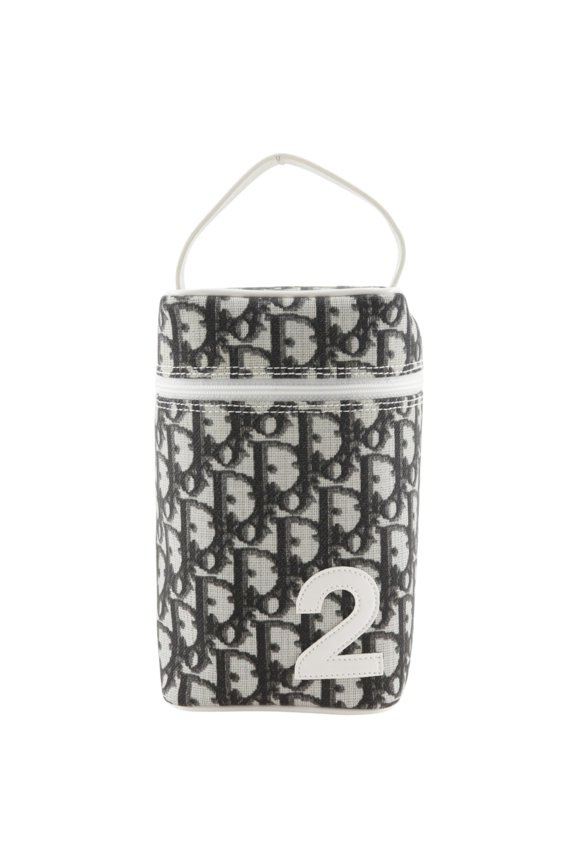 Pre-Owned Christian Dior Dior Trotter No.2 Vanity Case, Novelty Item, Nylon Canvas, Black,...
