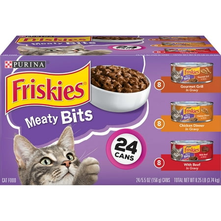 UPC: 0050000198115 | Friskies Gravy Wet Cat Food Variety Pack 5.5 oz Cans (24 Pack)