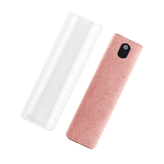 Milaget Screen Cleaner Versatile Cleaners 2 in 1 Spray Bottle for Phones Screen Pink Pink with Shell