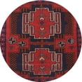 thumbnail image 1 of Ahgly Company Indoor Round Traditional Red Persian Area Rugs, 3' Round, 1 of 6