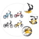 thumbnail image 2 of WORGEOUS 4pcs Finger Bikes Mini Finger Mountain Bikes Doble barra Dedo Bicicleta de juguete, 2 of 8