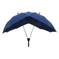 thumbnail image 1 of Xingzhi Automatic Open Umbrella Rain Windproof Couple's Umbrella Large Blue, 1 of 1