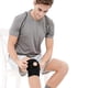 thumbnail image 5 of CHAO 2 paquetes de rodillera de compresión ajustable para tendón rotuliano para hombres y mujeres – dolor de artritis, recuperación de lesiones, correr, entrenamiento, KS10 (negro), 5 of 5