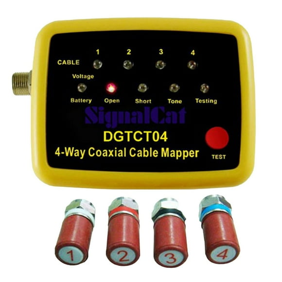 Mappeur de câbles coaxiaux à 4 voies Digiwave