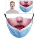 thumbnail image 5 of Mascarilla antifaz lavable y reutilizable para techos orales. Material impreso de broma divertida. D, 5 of 8