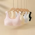 thumbnail image 6 of SILVERCELL Undercover for Teenage Girls During Puberty,Summer Solid Color Pure Cotton Thin Bra for 12-16 Yeras Teenagers, 6 of 8