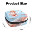thumbnail image 2 of Cupid Period Pouch Sanitary Napkin Organizer Travel Storage Bag - Small Leather Pouch Included, 2 of 6