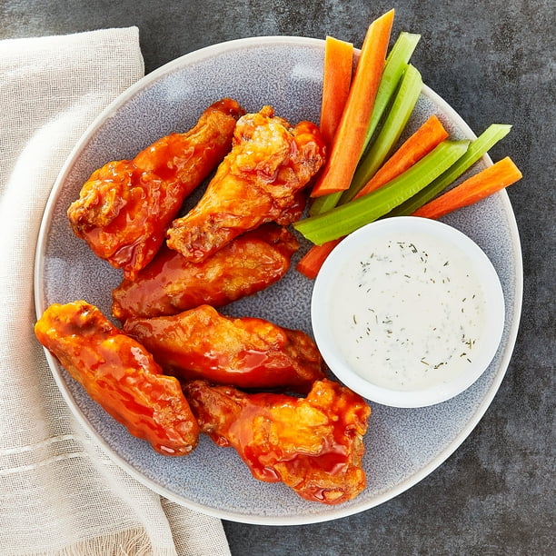 Hot Ready Breaded Buffalo Wings for Employee Breakroom Walmart