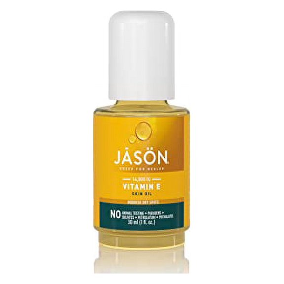 Jason Skin Oil, Vitamin E 14,000 IU, Lipid Treatment, 1 Oz