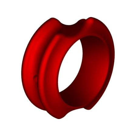 G5 Meta Peep Large Hunter 1/4" Bow Peep Sight Aluminum Red