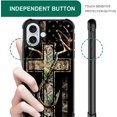 thumbnail image 5 of Compatible with iPhone 16 Plus Case, Forest Antler Flag Phone Cover for Men/Women, Soft TPU Anti-Skid Thread and Four Corner Anti-Collision Protection Case Compatible with iPhone 16 Plus, 5 of 5