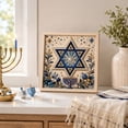 thumbnail image 4 of Plumora Hanukkah Star of David Menorah Design Diamond Painting Kit for Adults, DIY Holiday Wall Art Craft, Gift for Jewish Celebrations Home Art, 4 of 4