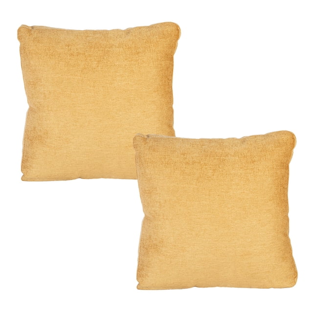 Set de 2 cojínes decorativos cuadrados grandes DICASA Niz Zita