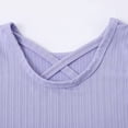 thumbnail image 6 of LNMQLPDBS Girls Black Tshirt Cute Teen Tops 4t White Tshirt Girls Soccer Shirt Cotton Shirts Baby Clothes for Girls 24 Month Girl Clothes Baby Girl, Purple 12-18 Months, 6 of 9