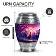 thumbnail image 2 of Yatskia Pink Blossoms Rooster Urn for Ashes Adult Male, Memorial Burial Urns for Human Ashes Adult Female, Mini Memorial Urns for Human Ash, (Monar 10 Inch and 3 Inch), 2 of 8