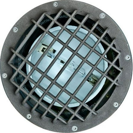 Dabmar Lighting FG4290-GRL Fiberglass In-Ground Well Light with Grill- Bronze