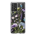 thumbnail image 1 of MUNDAZE Samsung Galaxy A52 Shockproof Clear Hybrid Protective Phone Case Lavender Dragonfly Butterflies Spring Flowers Cover, 1 of 5
