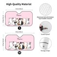 thumbnail image 3 of Fuzoiu Cute Cats Print Car Windshield Sun Shade,Block Uv Rays Sunshade,Foldable Front Window Sun Visor Protector for Car,SUV,Truck-Keep Vehicle Cool-Cute Cats, 3 of 8