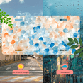 thumbnail image 5 of 1 Pcs 2D Flat License Plate Covers & Frames, Colorful Petals For Decorative Front, Waterproof For Decoration Aluminum License Plate Covers & Frames Cover For Men Women, 12" X 6", 5 of 7