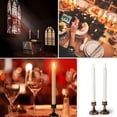 thumbnail image 2 of Lámpara de vela electrónica de 8 piezas, luz LED para velas, adorno de vela sin llama para iglesia, 2 of 6