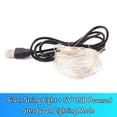 thumbnail image 1 of Guirnalda de luces LED de hadas con batería USB, iluminación de lujo de Navidad para decoración estética del hogar, sala de estar, 5M, 10M, 1 of 4