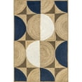 thumbnail image 3 of nuLOOM Traci Contemporary Circles Jute Blend Area Rug, 5' x 8', Natural, 3 of 9