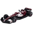 thumbnail image 1 of Modelo de coche fundido a presión JODIYAAH Alfa Romeo F1 C42 #77 2022 1:43, 1 of 9
