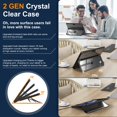 thumbnail image 4 of Funda INFILAND Crystal Clear a prueba de golpes para Surface Pro 11th, 4 of 8