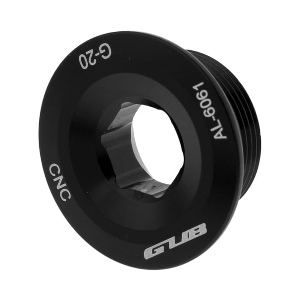 Bicicleta Piezas De Bicicleta Sunnimix Juego de bielas brazo de manivela Perno de fijación cubierta de Tornillo Negro