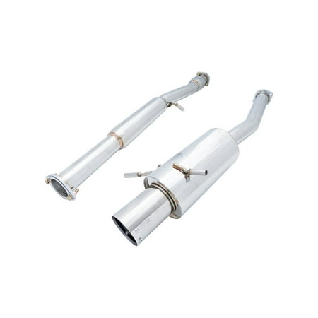 Wrx Turbo Back - Megan Racing Turbo Type Cat-Back Exhaust: Subaru Impreza WRX 02-07