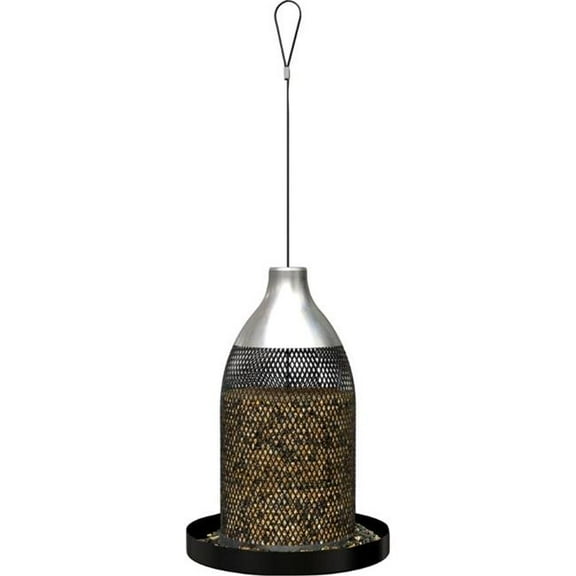 Age 25489 Mesh & Tube Seed Feeder - Black - 4 lbs
