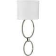 thumbnail image 2 of Progress Lighting, Summer Linen, 1-Light Wall Sconce, Black, Fabric, LED, Damp Rated, Ideal for Corridor and Hotel Lighting, 2 of 5