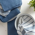 thumbnail image 3 of Fouta Stripe Set of 6 Cotton Dish Cloth, 3 of 5