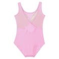 thumbnail image 4 of Sxiwei Kids Girls Gymnastic Leotard Ballet Dance One Piece Outfit Athletic Unitards Jumpsuit Bodysuit Pink 110, 4 of 5