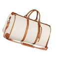 thumbnail image 3 of Bolsa de lona para ropa, práctica bolsa de mano para viajes de negocios y senderismo Beige Marrón, 3 of 8