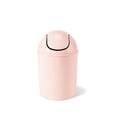 thumbnail image 5 of 1.25 Gallon Mini Waste Can with Removable Swing-Top Lid - Small Garbage Bin for Kitchen, Bathroom, Bedroom, Office - Compact Trash Can Fit Under Tables & Counters - Pink, 5 of 5