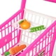 thumbnail image 5 of WORGEOUS Carrito de supermercado para niños, juguete para niños, carrito de compras de simulación, juguete rosa, 5 of 9