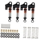 thumbnail image 2 of 4 amortiguadores metálicos para modelos RC Crawler para Axial SCX24 90081. Negro, 2 of 7