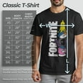 thumbnail image 5 of Men's Fortnite Cute Characters Logo Graphic Tee Black 3X Large, 5 of 10