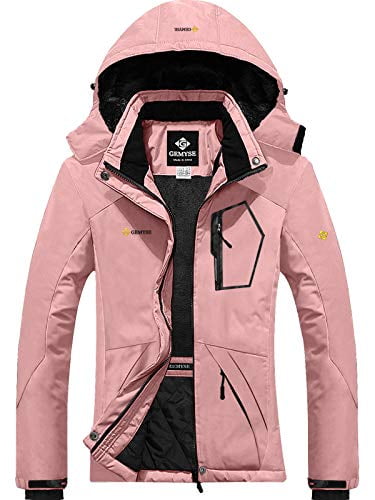 GEMYSE Girls Waterproof Ski Snow Jacket Fleece Windproof Winter Jacket with Hood
