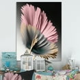 thumbnail image 2 of Designart Pink And Beige Gerbera Hyperrealistic Flowers I Canvas Wall Art, 2 of 5
