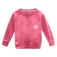 thumbnail image 4 of Tfken Soft Sweatshirts For Girls Comfy Daily Wear Holiday Autumn Winter Print Long Sleeve Sweatshirt Pullover Warm Fashion Toddler Classic Clothes Size 7-8 Years, 4 of 4