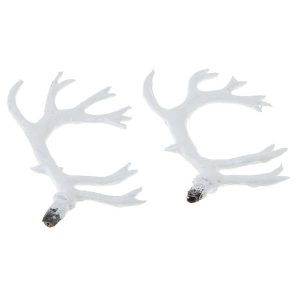 Simución de cuernos de ciervo DIY diadema accesorios para el cabello Zulema Coleccionables decorativos