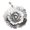 Silver Black, variant on Abalone Shell Pendant Seashell Jewelry Necklace Decoration Accessories 3 Layered Flower Silver Black / 10 inches / 25.4 cm Delicate Classic Elegant Charm